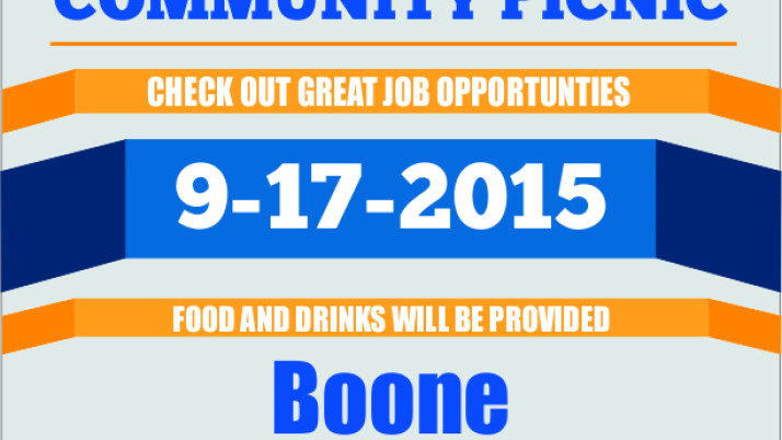 Boone; We Build Iowa Community Picnic