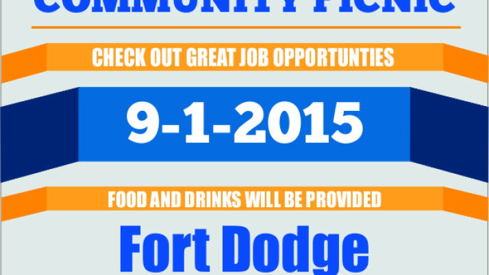Fort Dodge; We Build Iowa Community Picnic