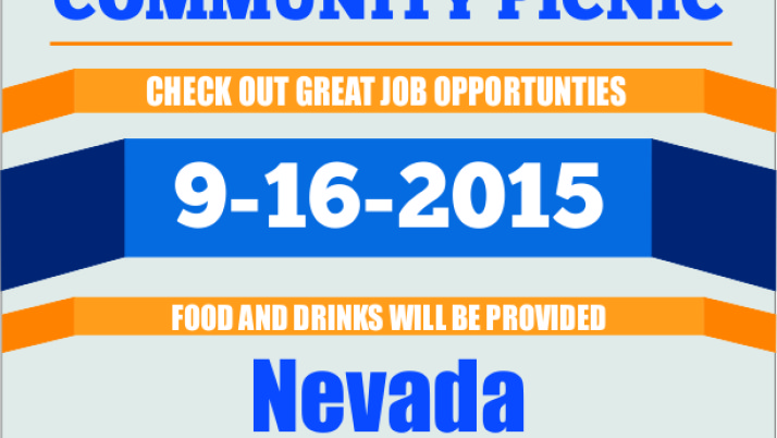 Nevada; We Build Iowa Community Picnic